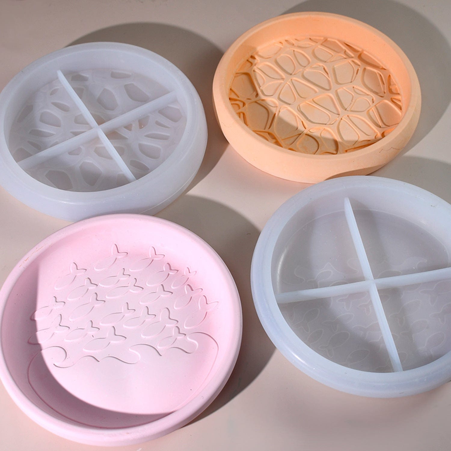 My Store Silicon Mould Fish Plate Mould