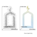 My Store Silicon Mould Medium Hollowed-Out Arch Door Frame Mould
