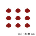 Crafteria Red / 12 x 10 Teddy Nose Flat Base