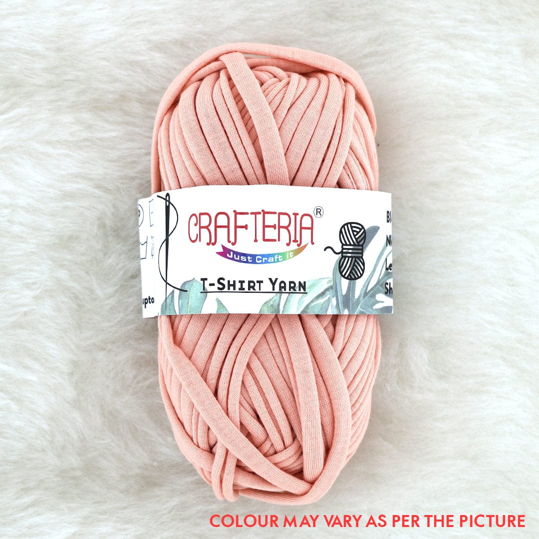 Crafteria White T-SHIRT YARN