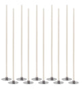 Crafteria 7 Inch Premium Paraffin-Coated Candle Wick