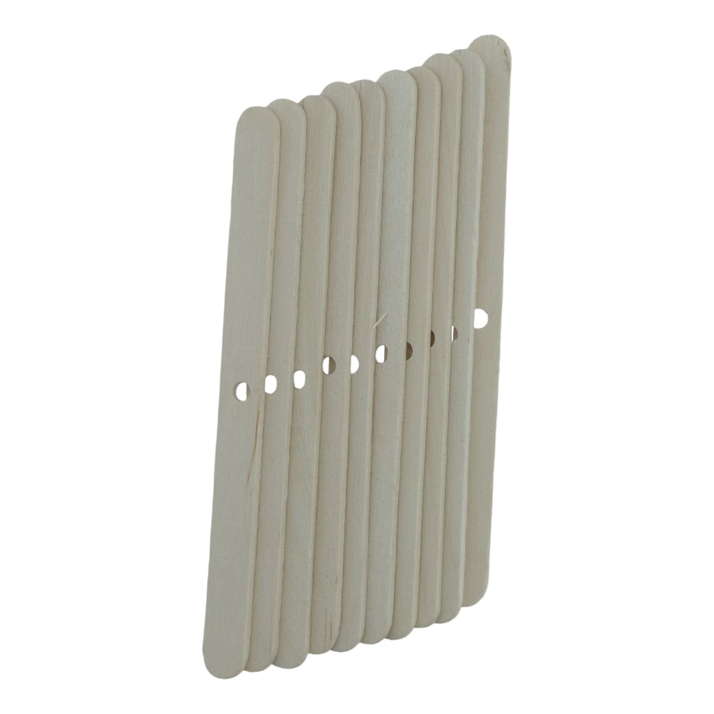 Crafteria Small Wooden 1 Hole Wick Holder