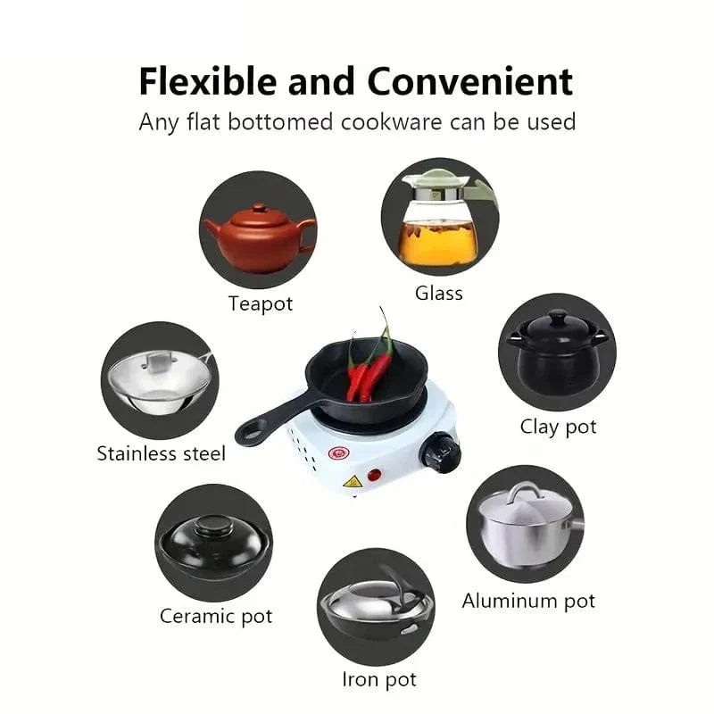 Crafteria Candle Portable Compact Electric Stove