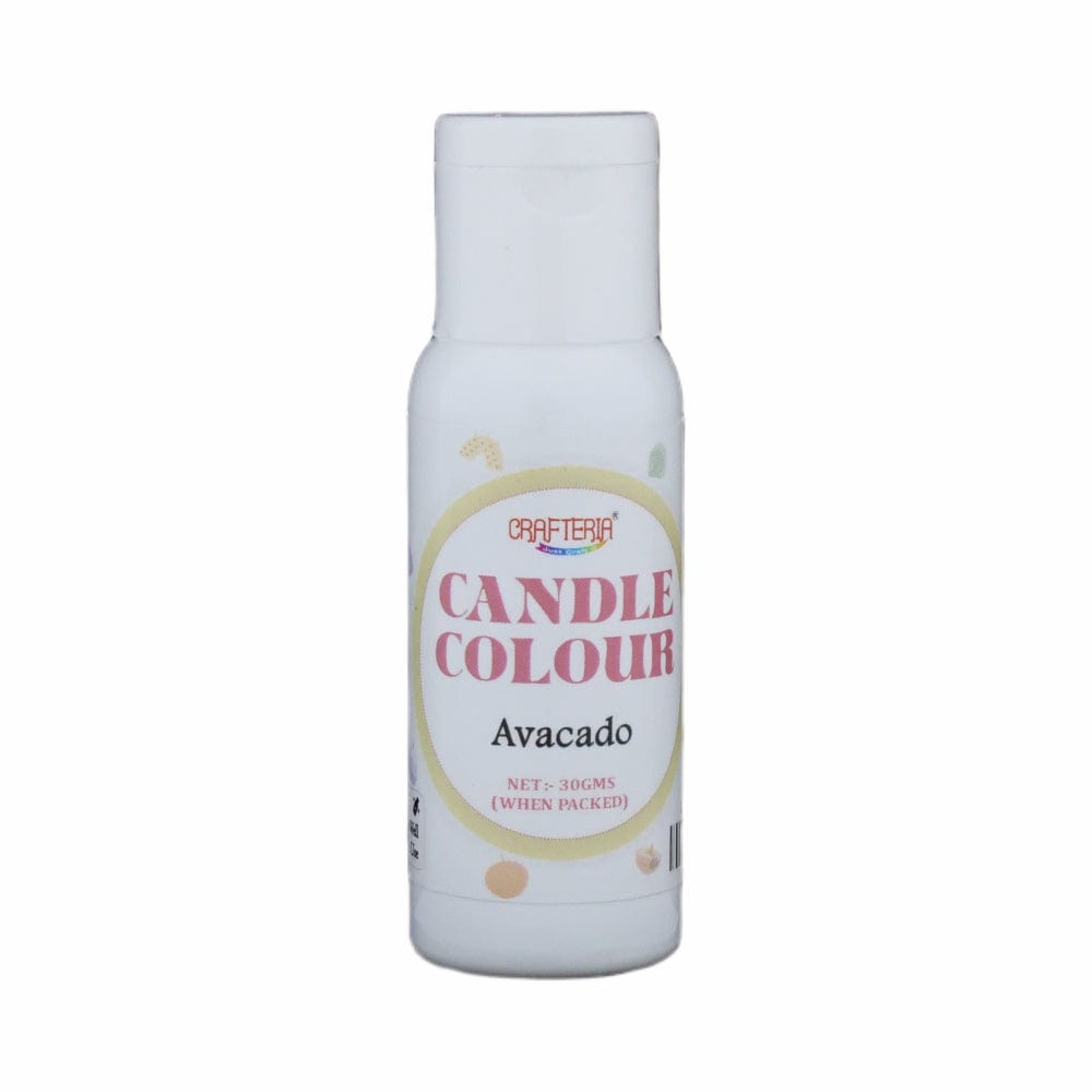 Crafteria Avacado Candle Colour