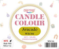 Crafteria Avacado Candle Colour